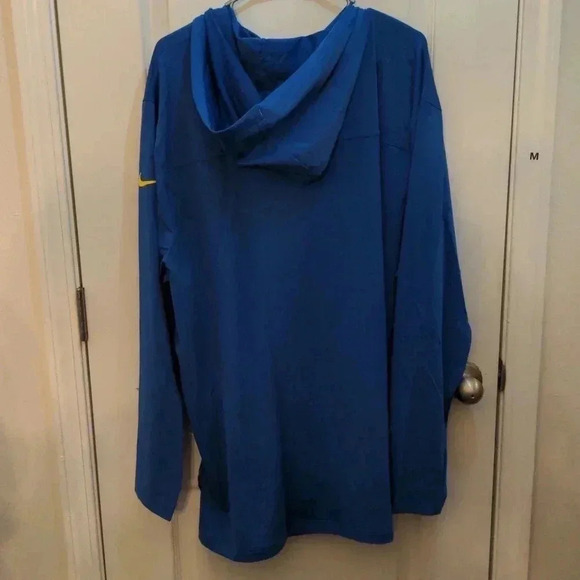 Men's Los Angeles Rams Nike Royal Sideline Pop Performance Pullover - Picture 2 of 11